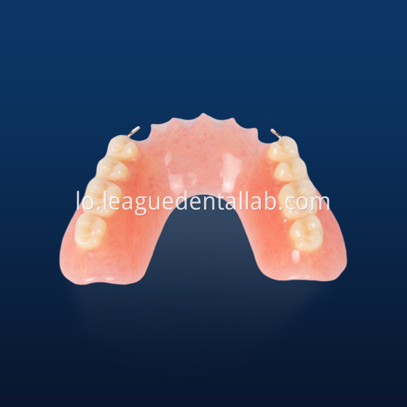ແຂ້ວປອມບາງສ່ວນ, dentsply denture, acrylic denture pat conture ດ້ວຍ clasp ໂລຫະ Acrylic partial denture,Dentsply Acrylic denture, Acrylic Patial denture with metal clasp